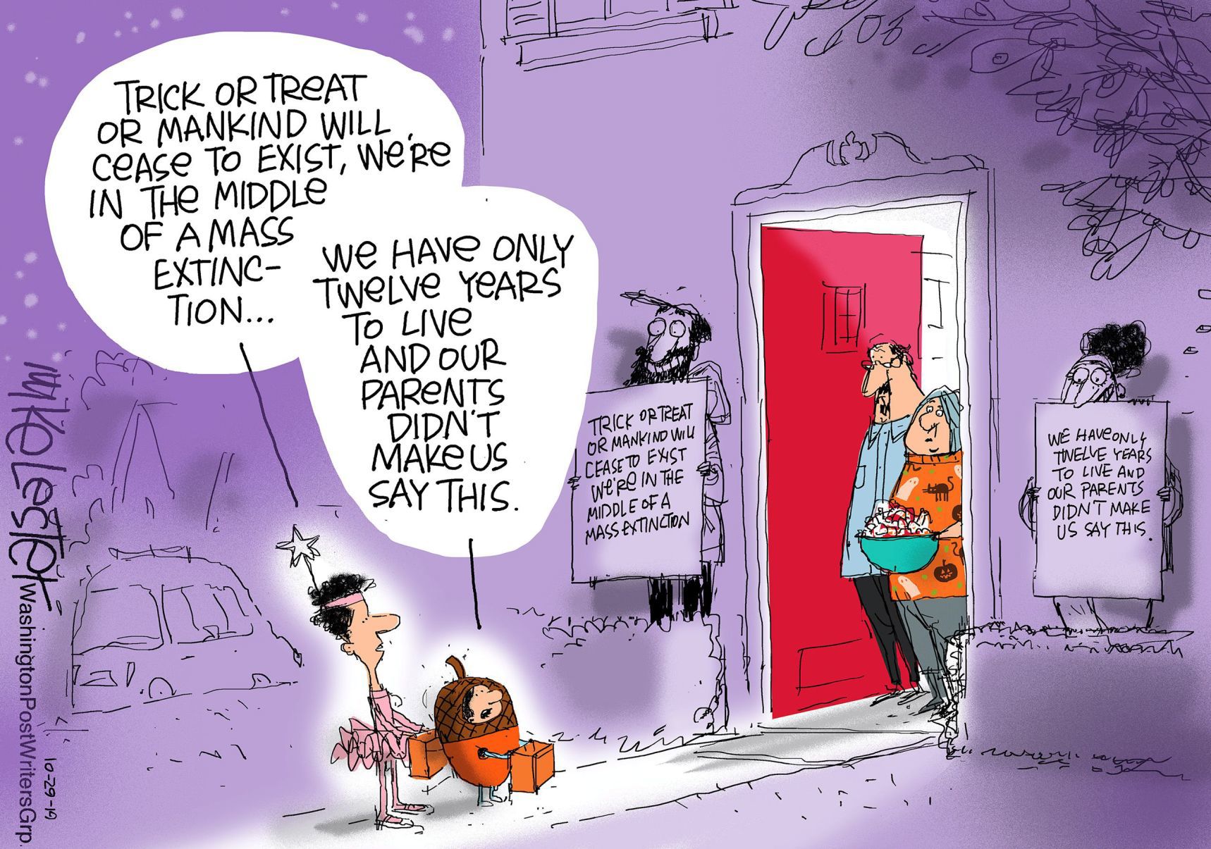 Mike Lester cartoon
